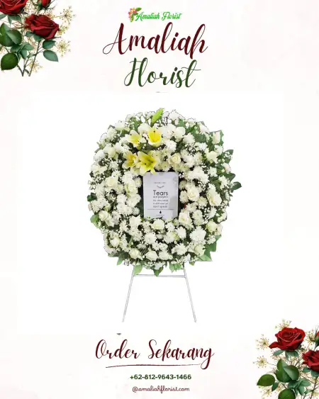 Krans Bunga Duka Nyitdah